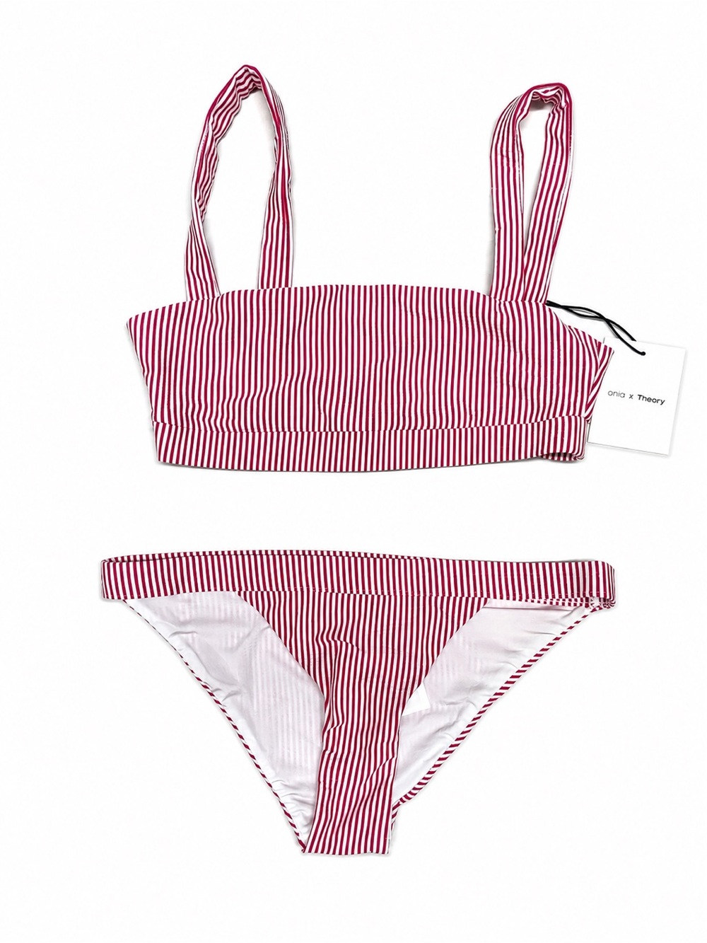 NWT Onia x Theory 2 piece Bikini Set – Zoe Top + Leila Buttom – Size S